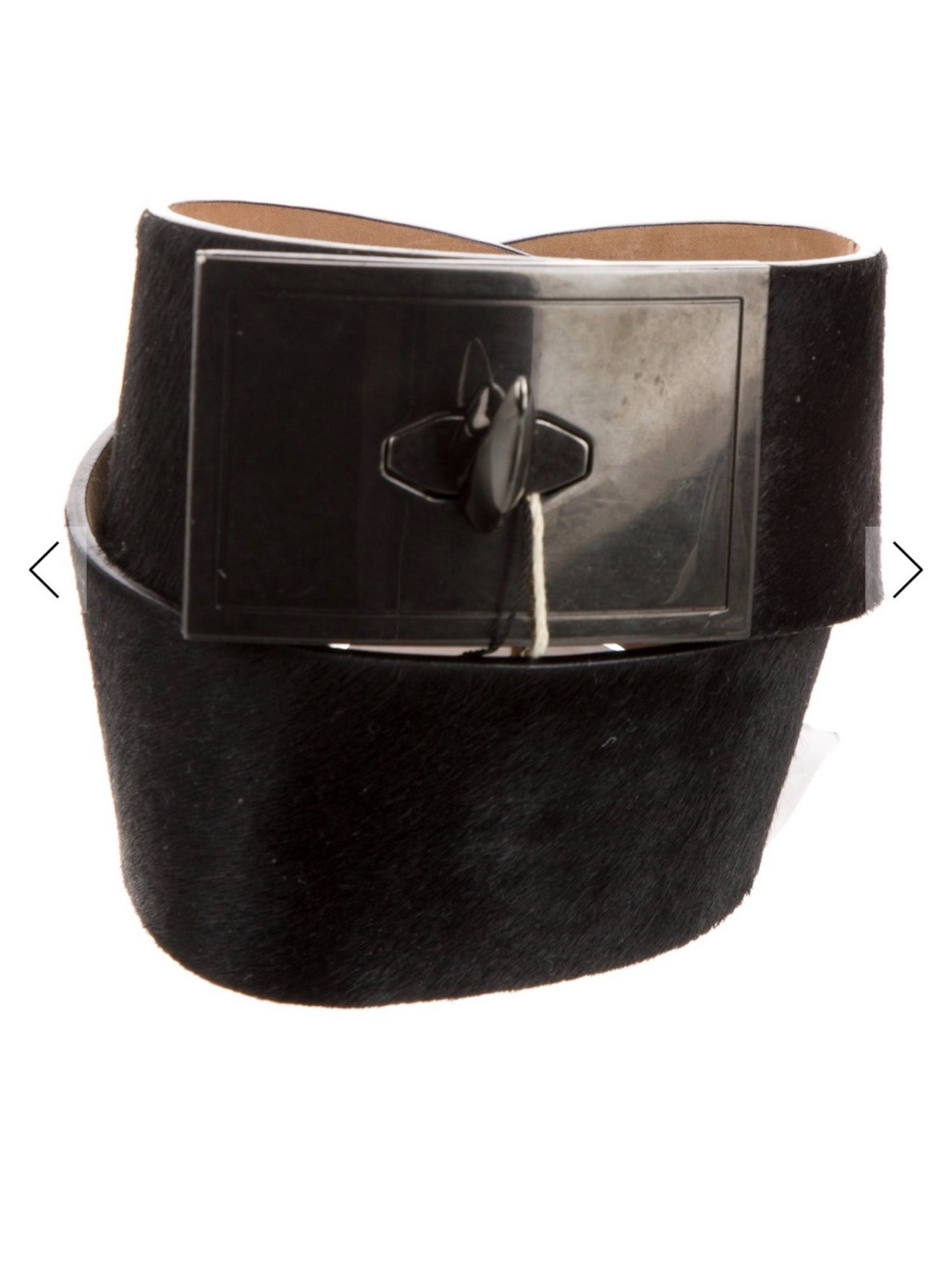 Givenchy Ponyhair Waist Belt